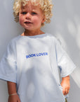 Book Lover Organic Tee - Blue