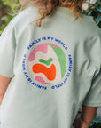 Family Is My World Organic Tee