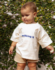 Milking It Tee - Creme
