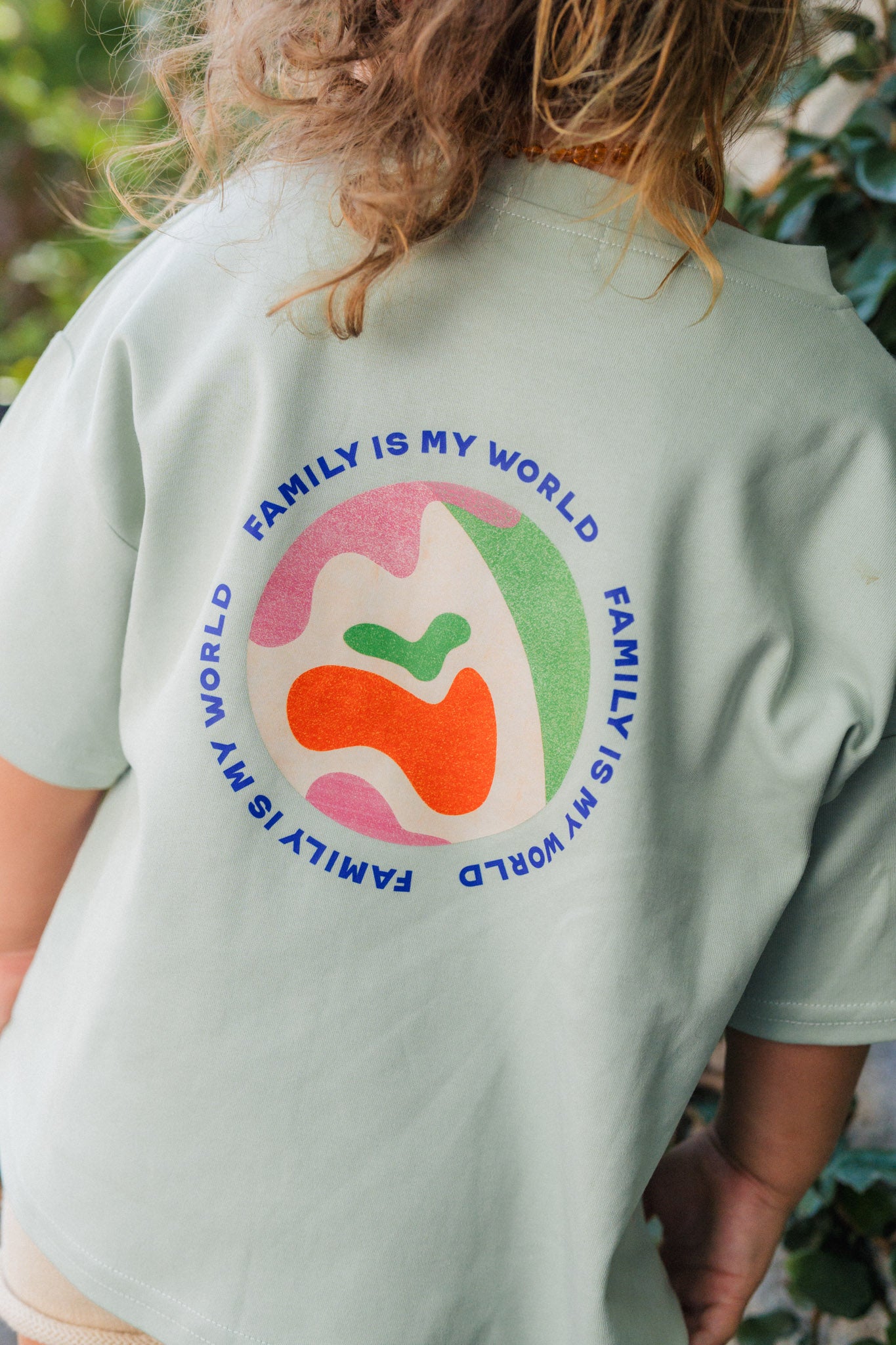 Family Is My World Organic Tee