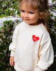 OH Love Heart Jumper - Cream