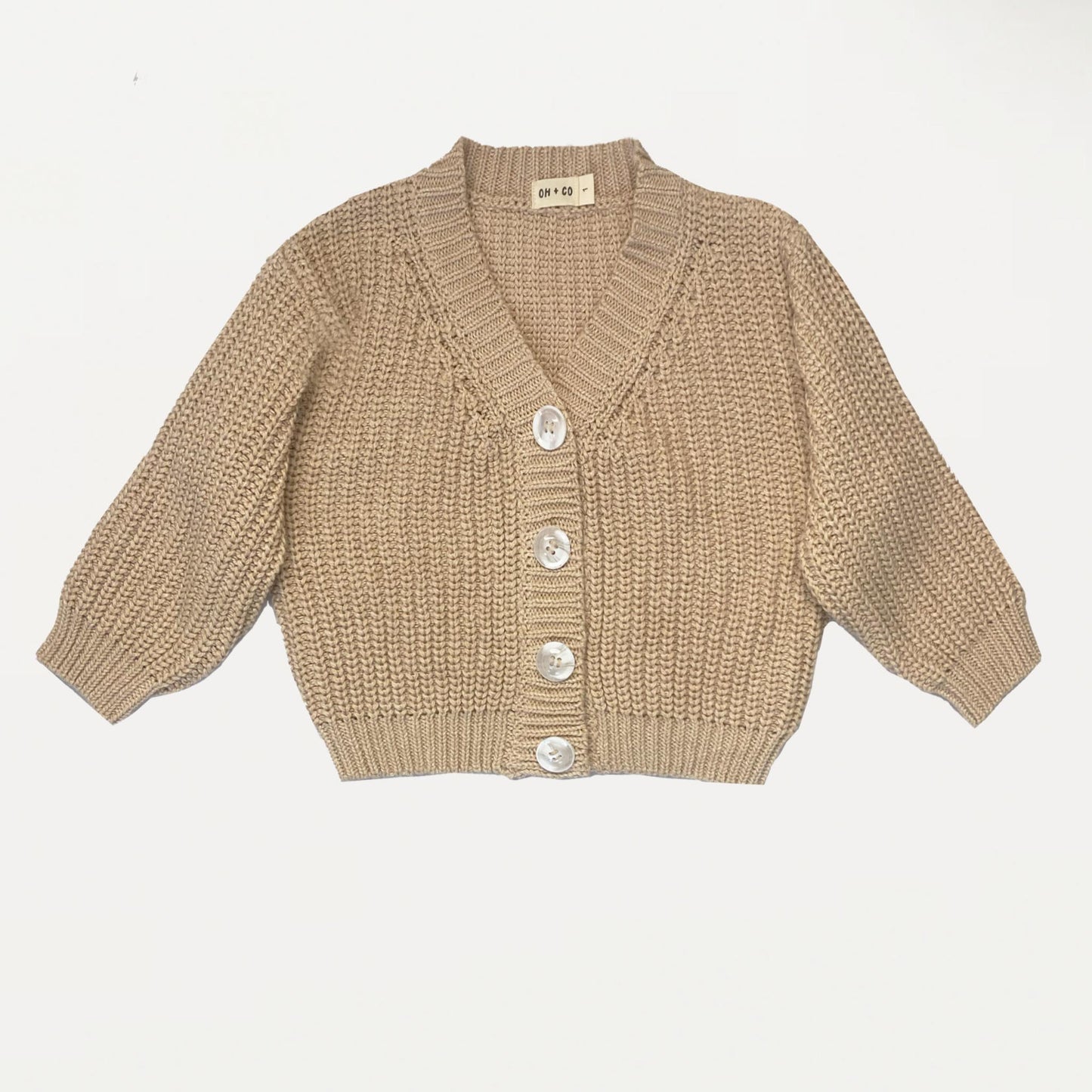 Ari Knit Cardigan - Oat