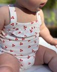 Raspberry Organic Bodysuit