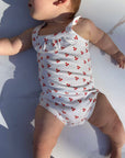 Raspberry Organic Bodysuit